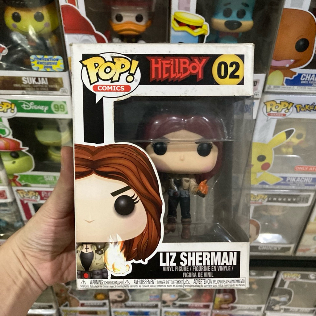 Original funko pop liz sherman hellboy