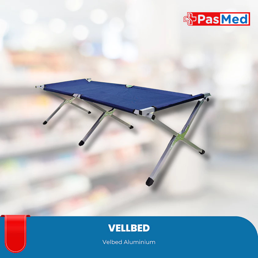 VELBED/RANJANG LIPAT VELBED/VELBED ALMUNIUM/ VELBED IMPORT/ OUTDOOR - Biru II PASMED