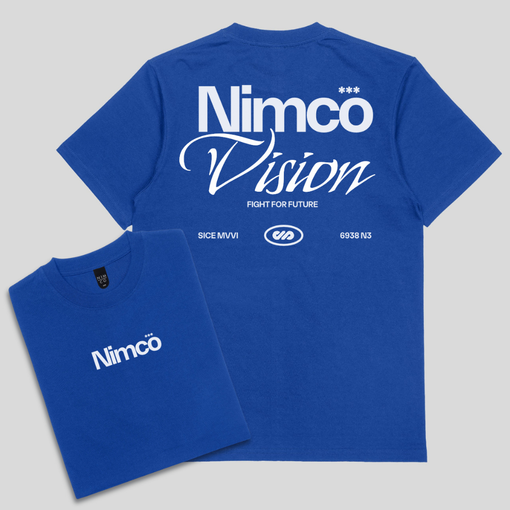 Nimco Kaos Original 6938 VSNN3 Blue Tshirt