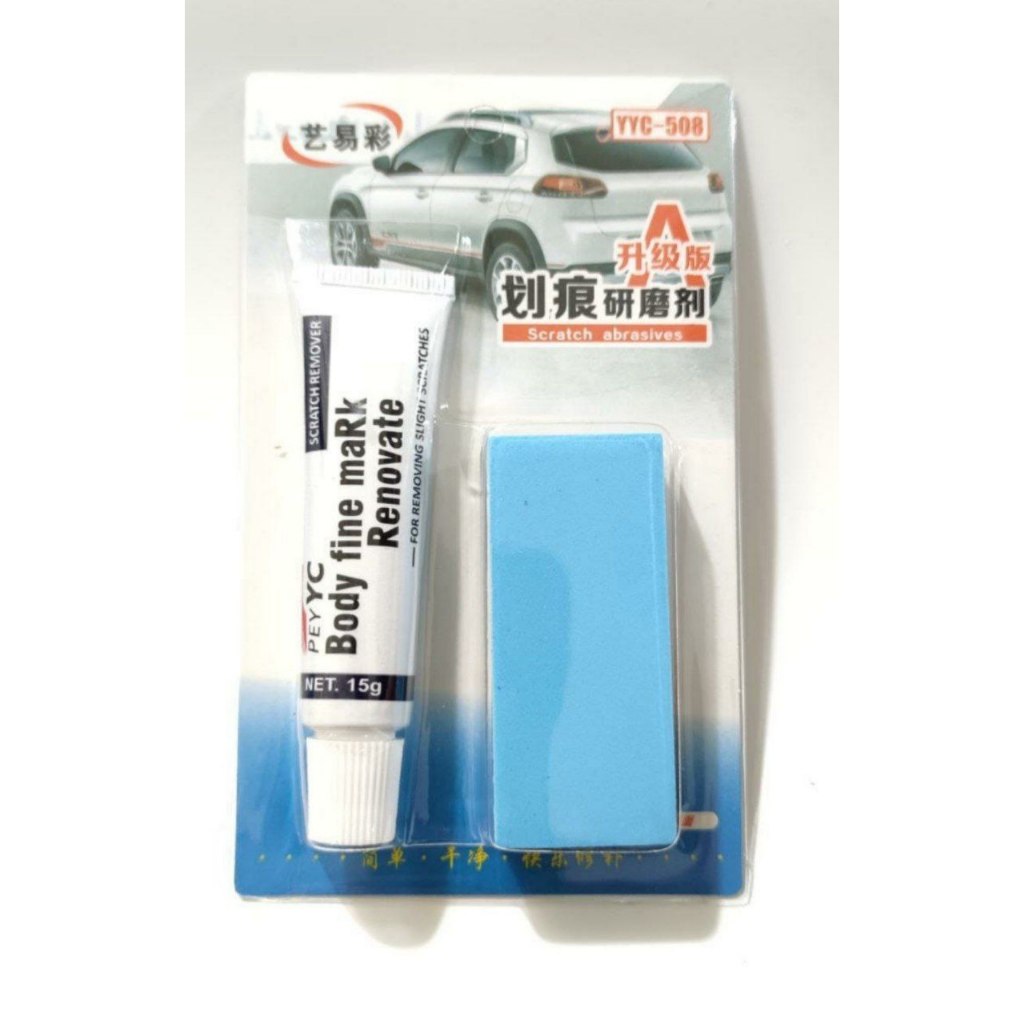 Penghilang Baret Body Mobil Motor Terbaik / BODY Compound Kompon Poles Lecet Goresan Original