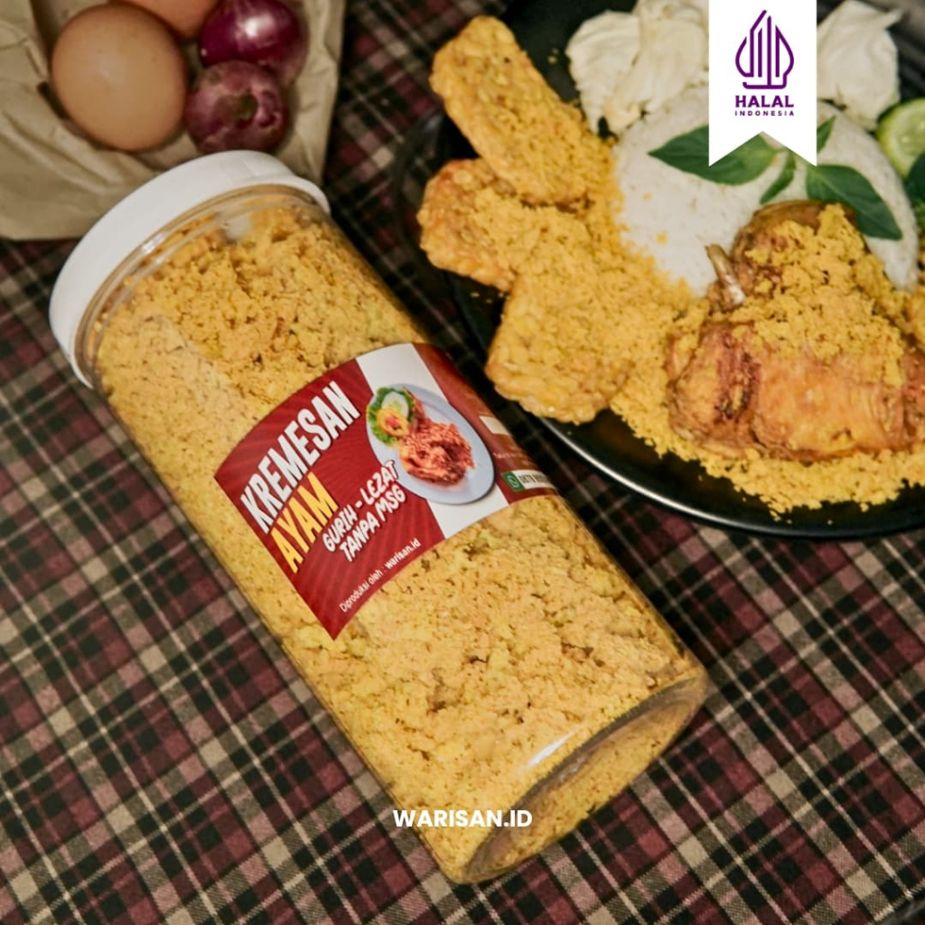 

Ygshop17 Kremesan Kaldu Ayam 300Gr / Kremesan Ayam Lauk Kriuk Siap Saji / Taburan Nasi / Mpasi