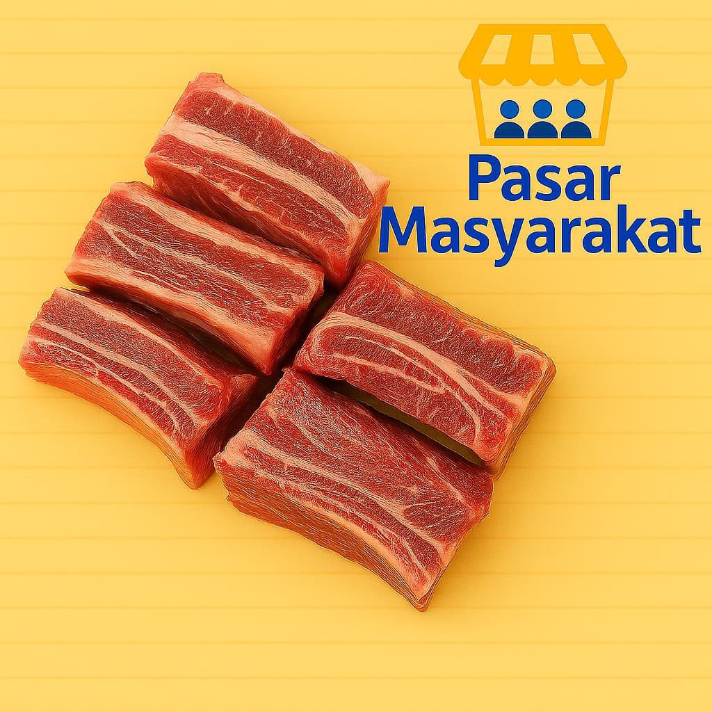 

Tulang Iga Sapi 500 Gram Segar Pasar.Masyarakat
