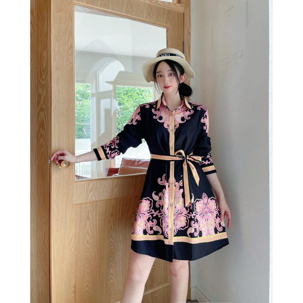 long tunik/Dres tunik silk premium