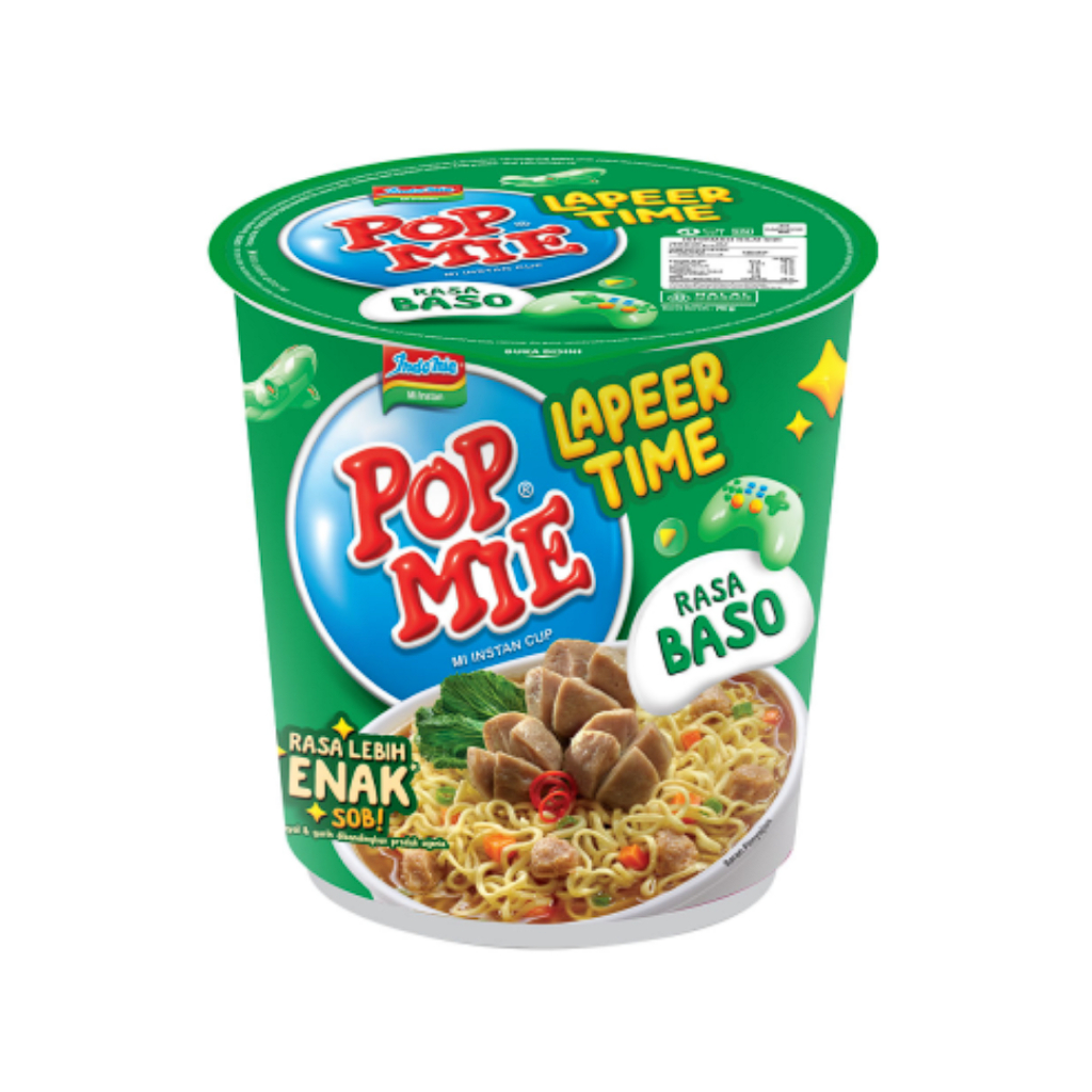 

Pop Mie Jumbo 75 gr Mie Instan Kemasan Cup Rasa Baso