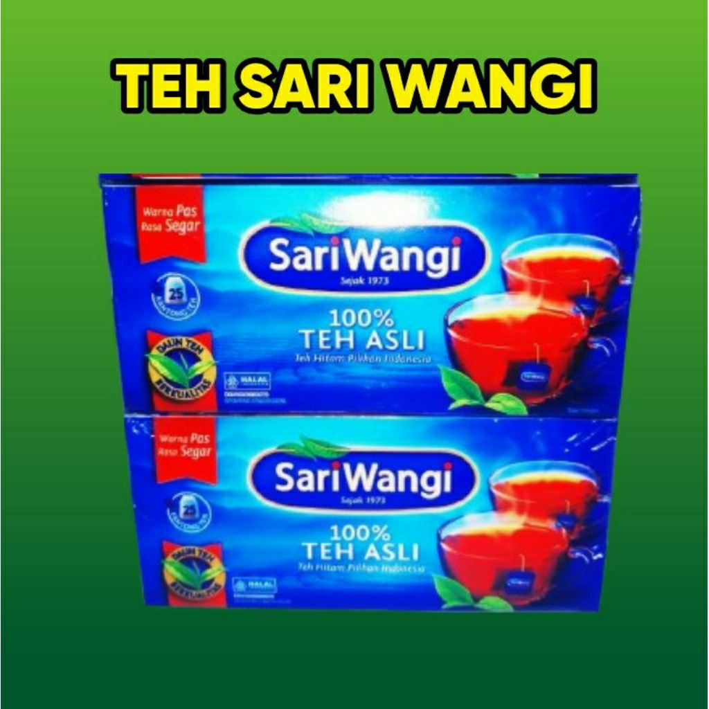 

TEH. SARI. WANGI. KEMASAN. KOTAK. 63. GRAM.