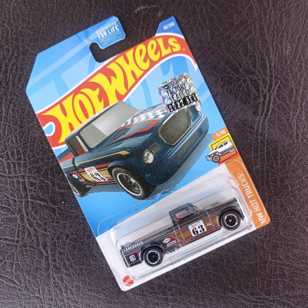 Hot Wheels Super Treasure Hunt 63 Studebaker Champ Factory Sealed 2022 Hitam THS STH