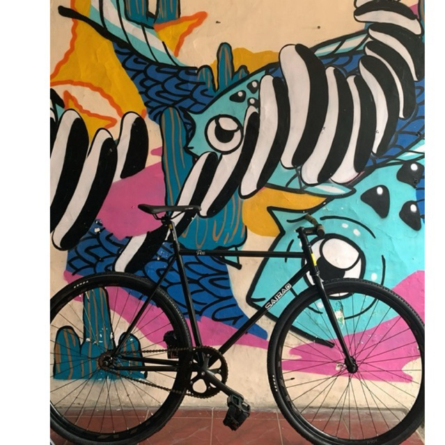 Fullbike SAIBAD tracklocross chromoly terbaru 700x35c fixie