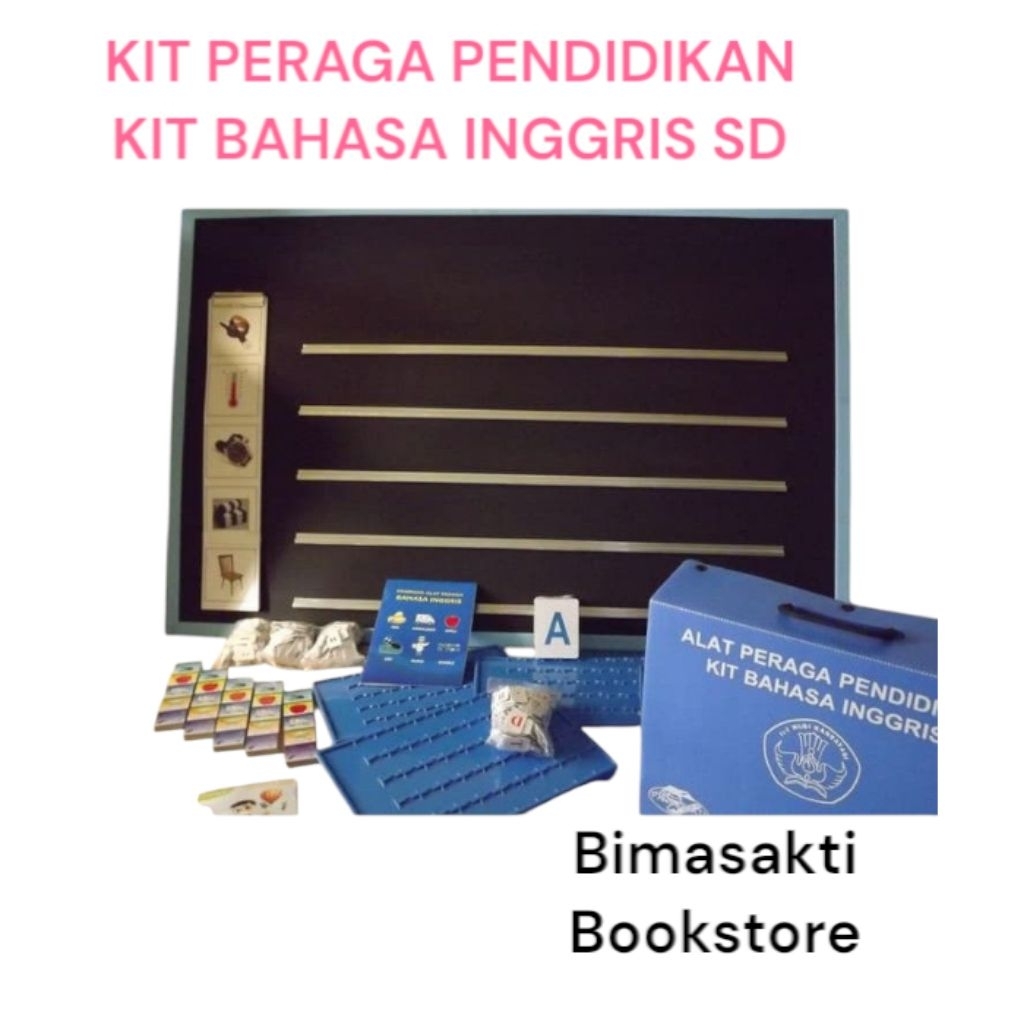 

KIT ALAT PERAGA PENDIDIKAN BAHASA INGGRIS SD ISI SATU SET
