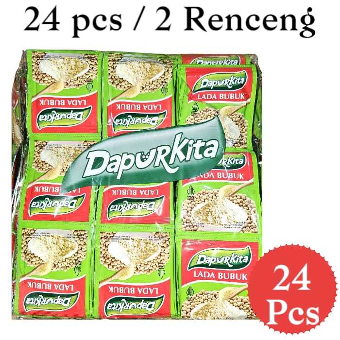 

Dapurkita Lada Bubuk 24 Pcs