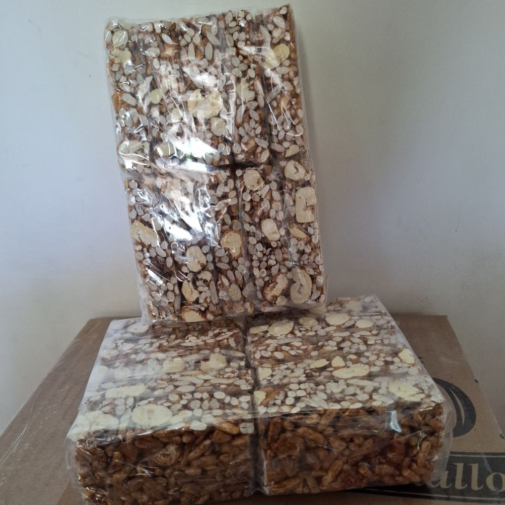 READY Berondong Gipang Jagung Beras Jipang Cemilan Manis Per Pack Isi 10 Makanan Jadul