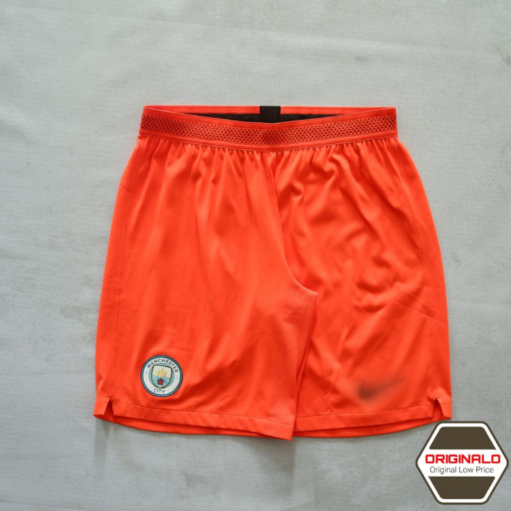 Celana Pendek Sepak Bola Pria N Men Manchester City 2018 2019 Player Issue Football Soccer Shorts | 
