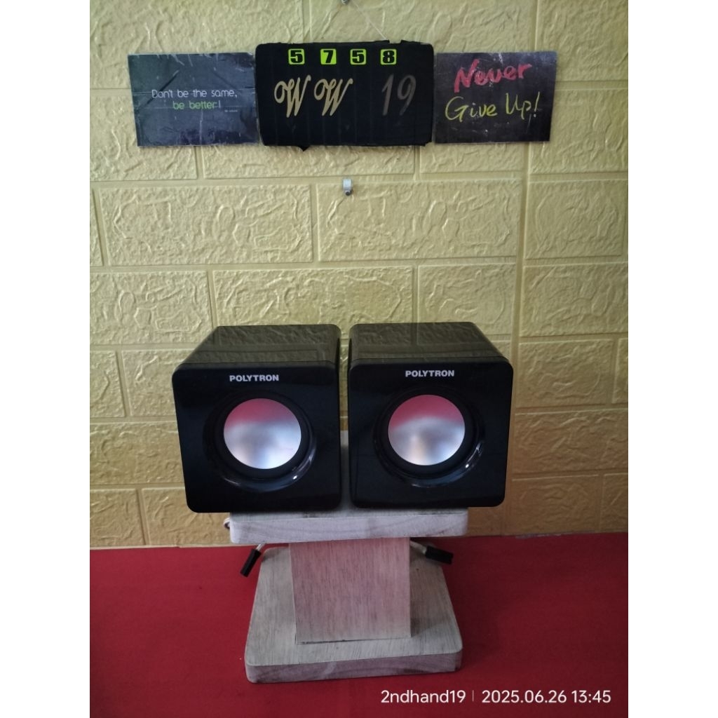 speaker satelit Polytron Pasif (2pcs) bekas/second