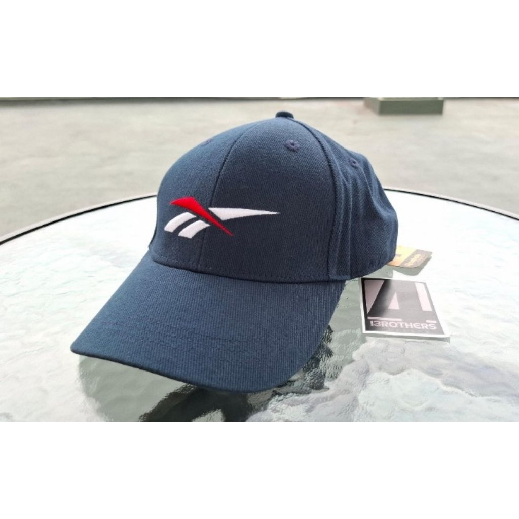 Topi Reebok Logo Warna Navy Original
