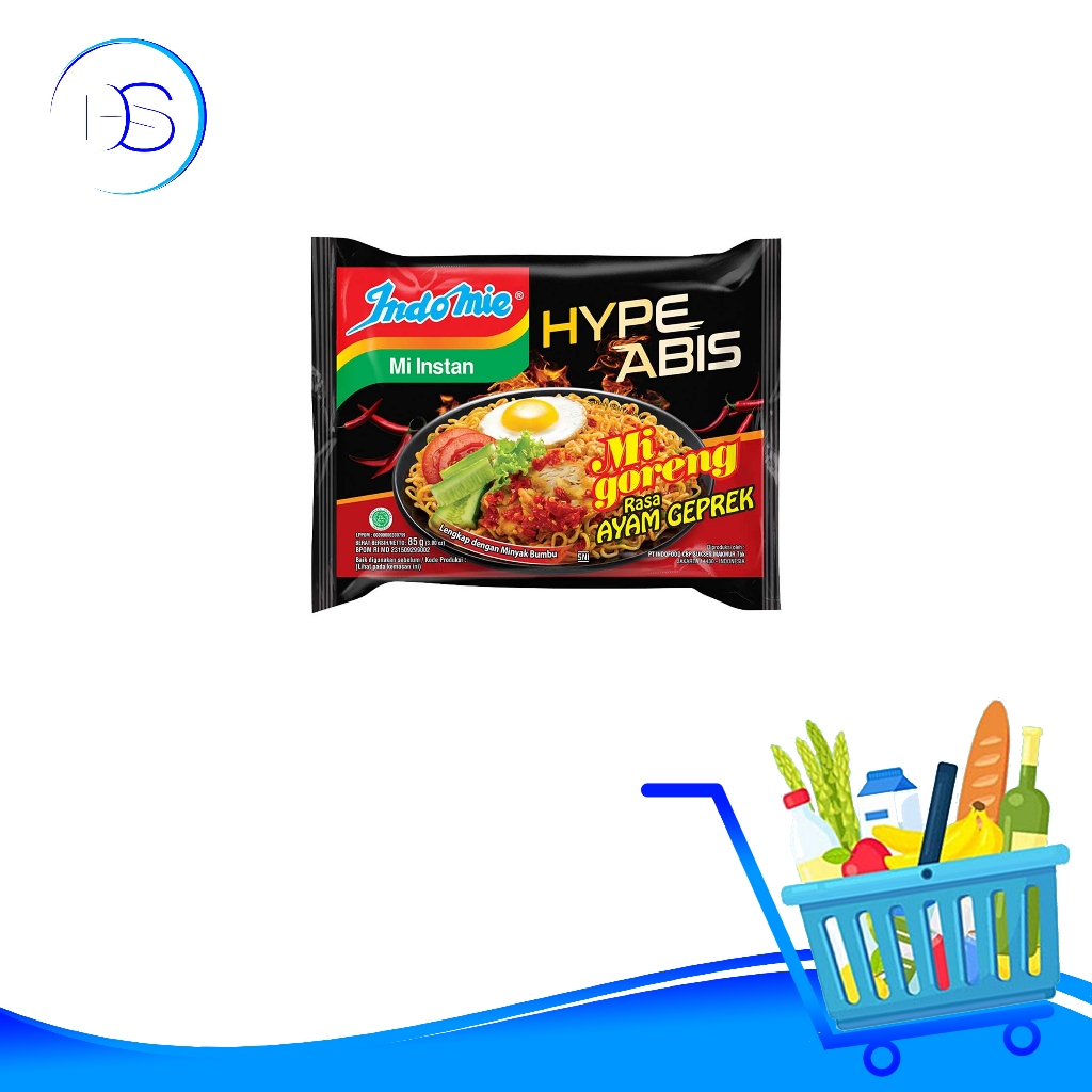 

INDOMIE MIE INSTANT GORENG AYAM GEPREK