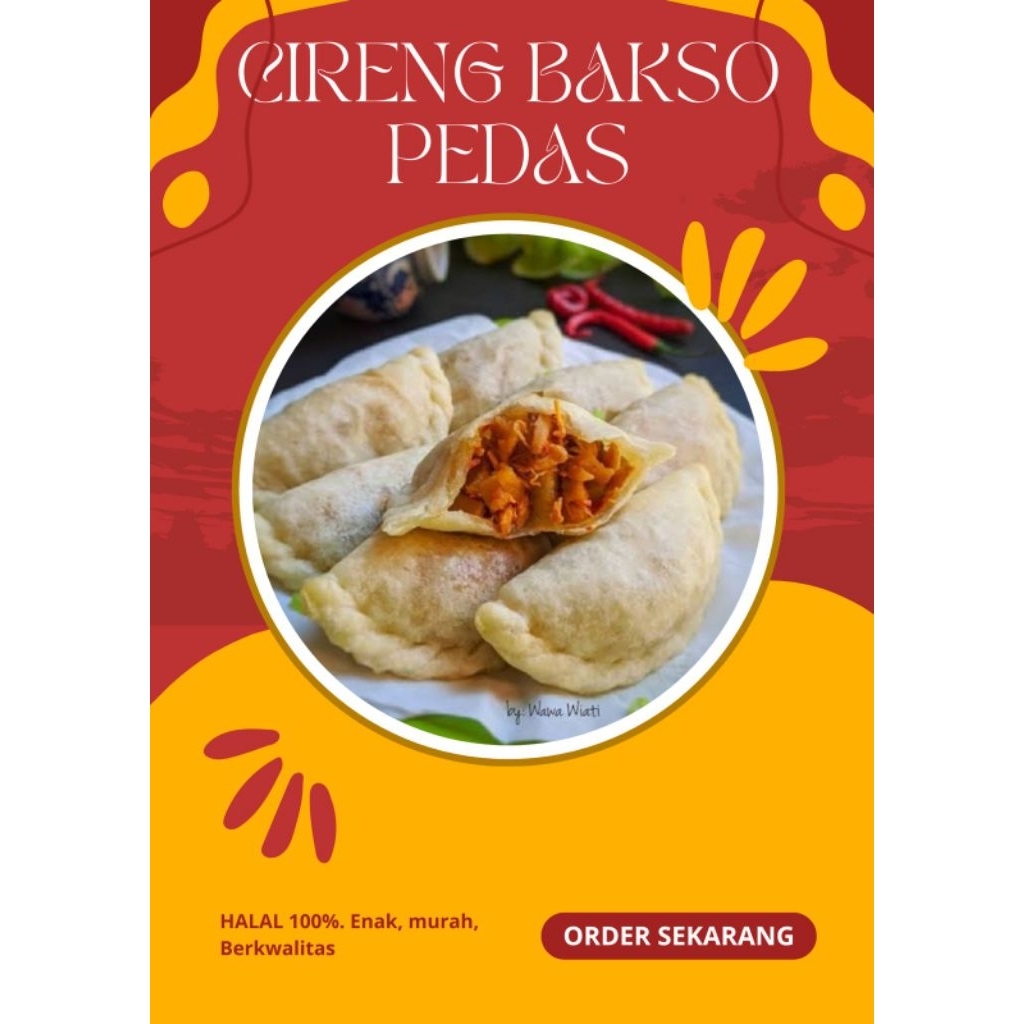 

CIRENG ISIKU BAKSO PEDAS 4pcs
