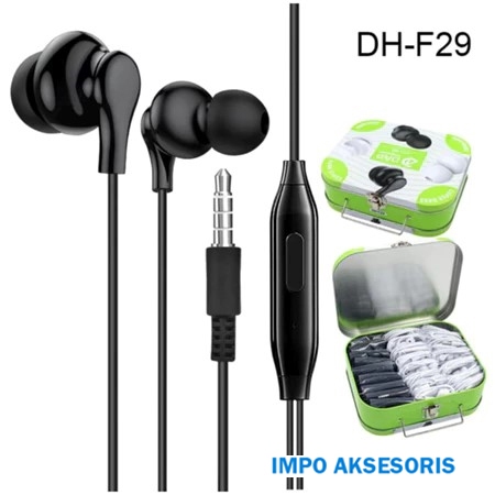DAP DH-F29 Handsfree Super Bass Mega Bass / Handset Mega bass DAP DH F29 (1 Toples) IMPO AKSESORIS