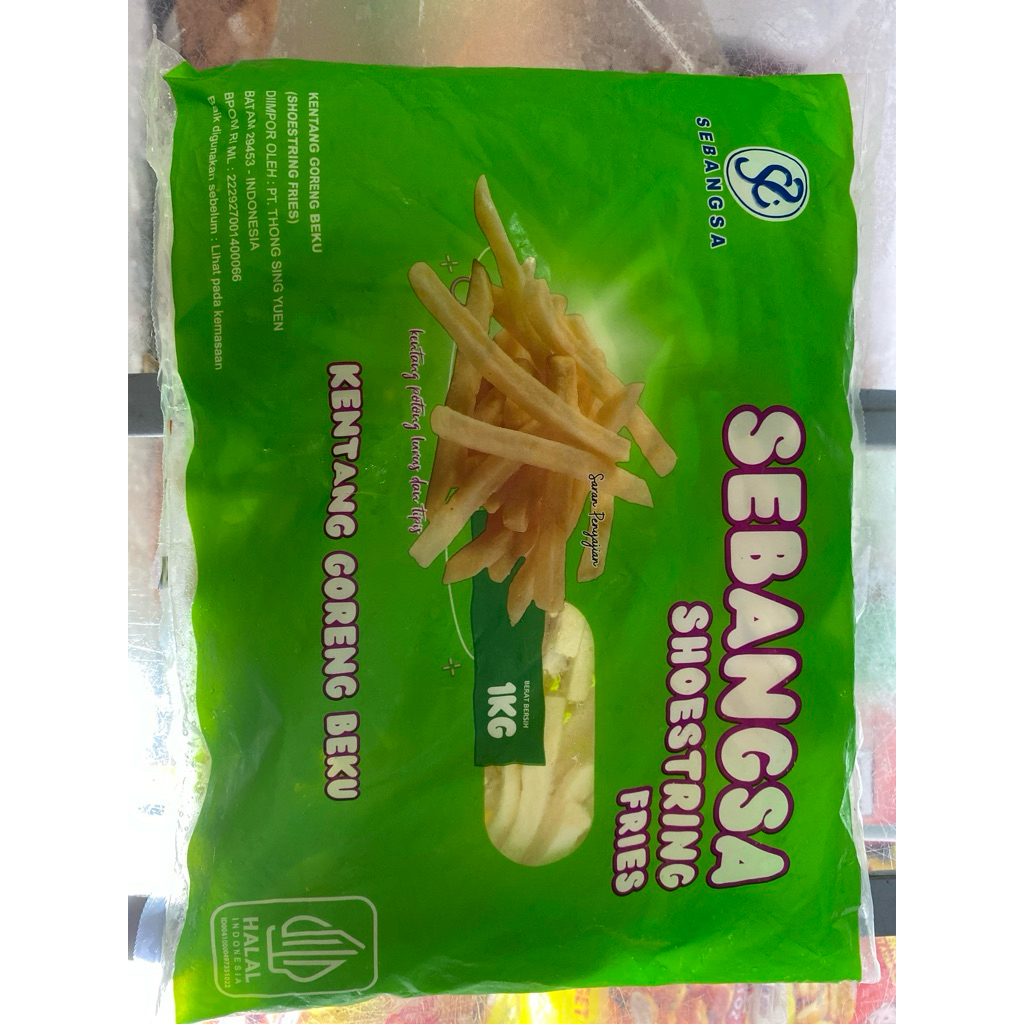 

Sebangsa Shoestring fries