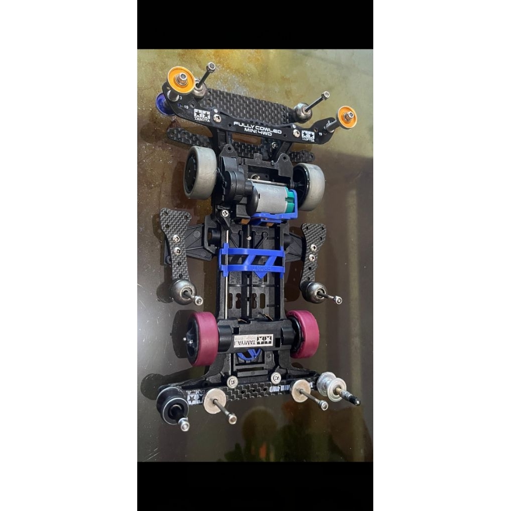 Side damper Carbon S2 RTR