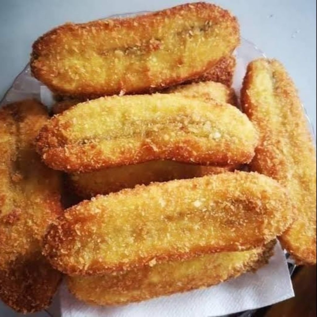 

Pisang Nugget Wijen Frozen 1 kg Vacumm