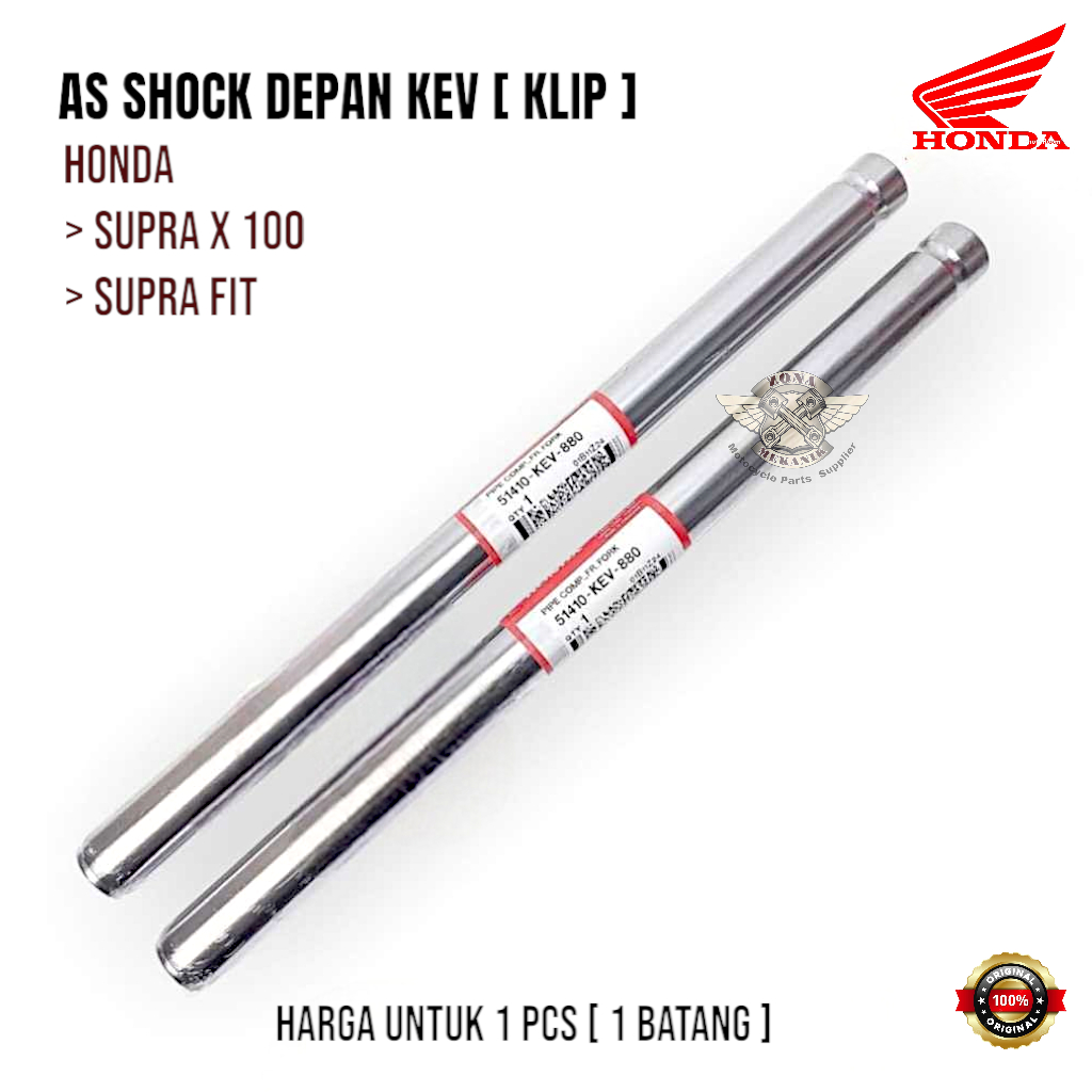 As Shock Depan Honda Supra X 100 Supra Fit Lama Fit New Original As Shock Depan KEV Pipa Shock Supra