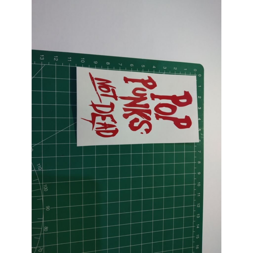 

stiker cutting pop punks