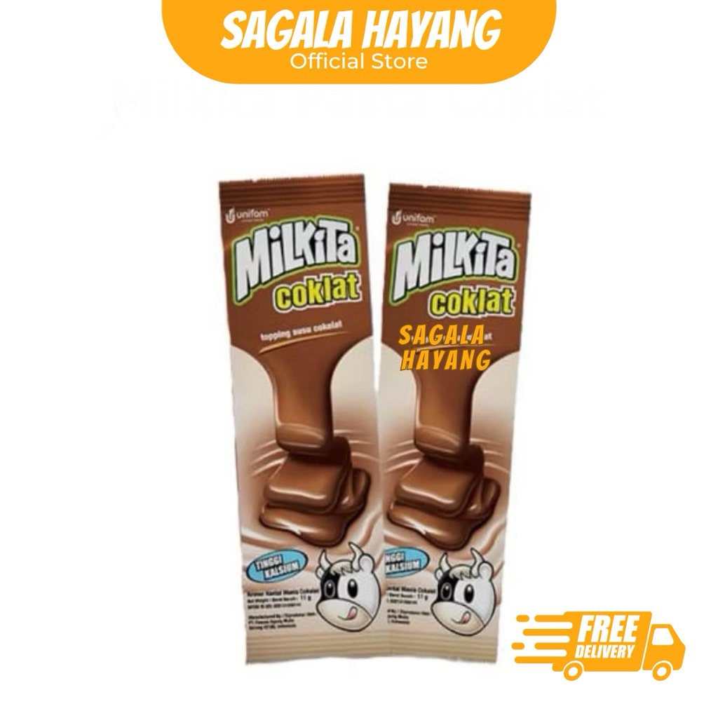 

( SAGALA HAYANG ) Milkita Kental Manis Rasa Cokelat -10gram