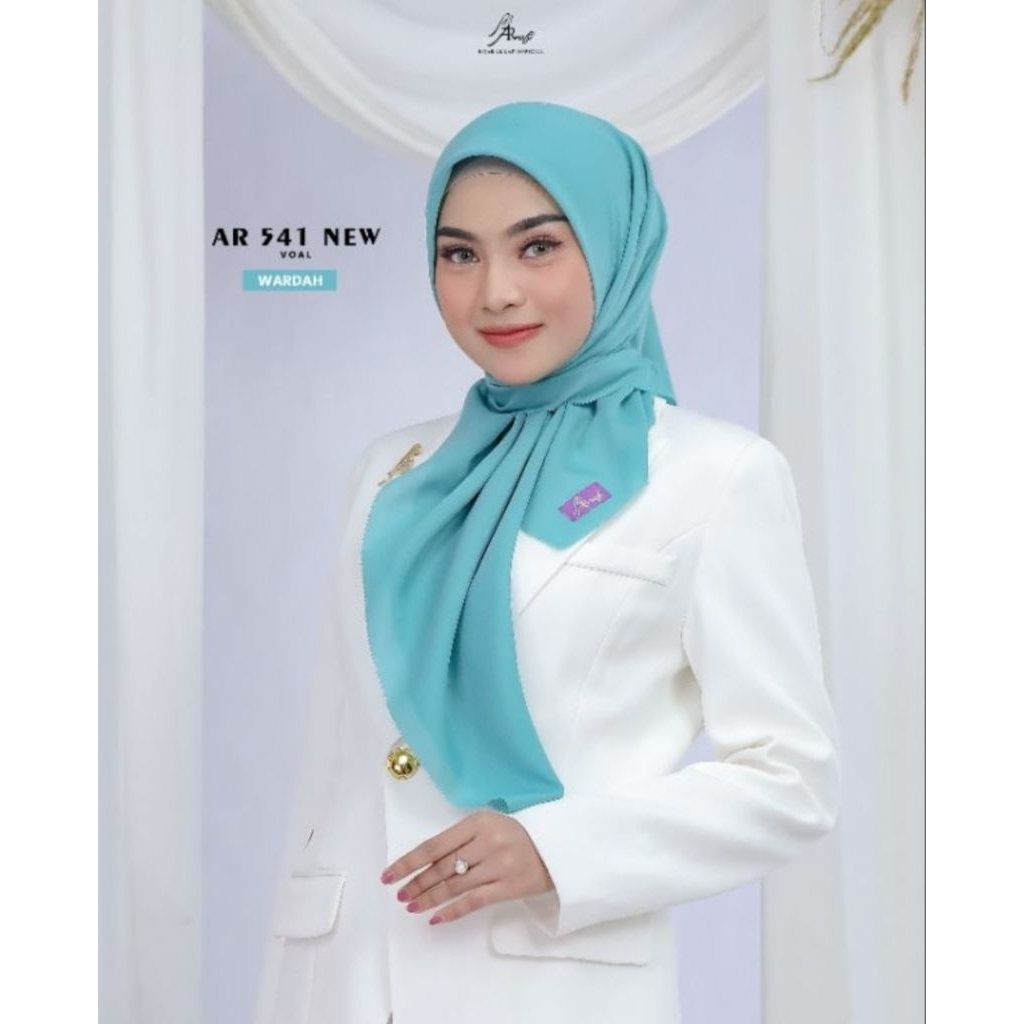 Hijab Segi Empat By Arrafi ORI Kode Ar 541 New