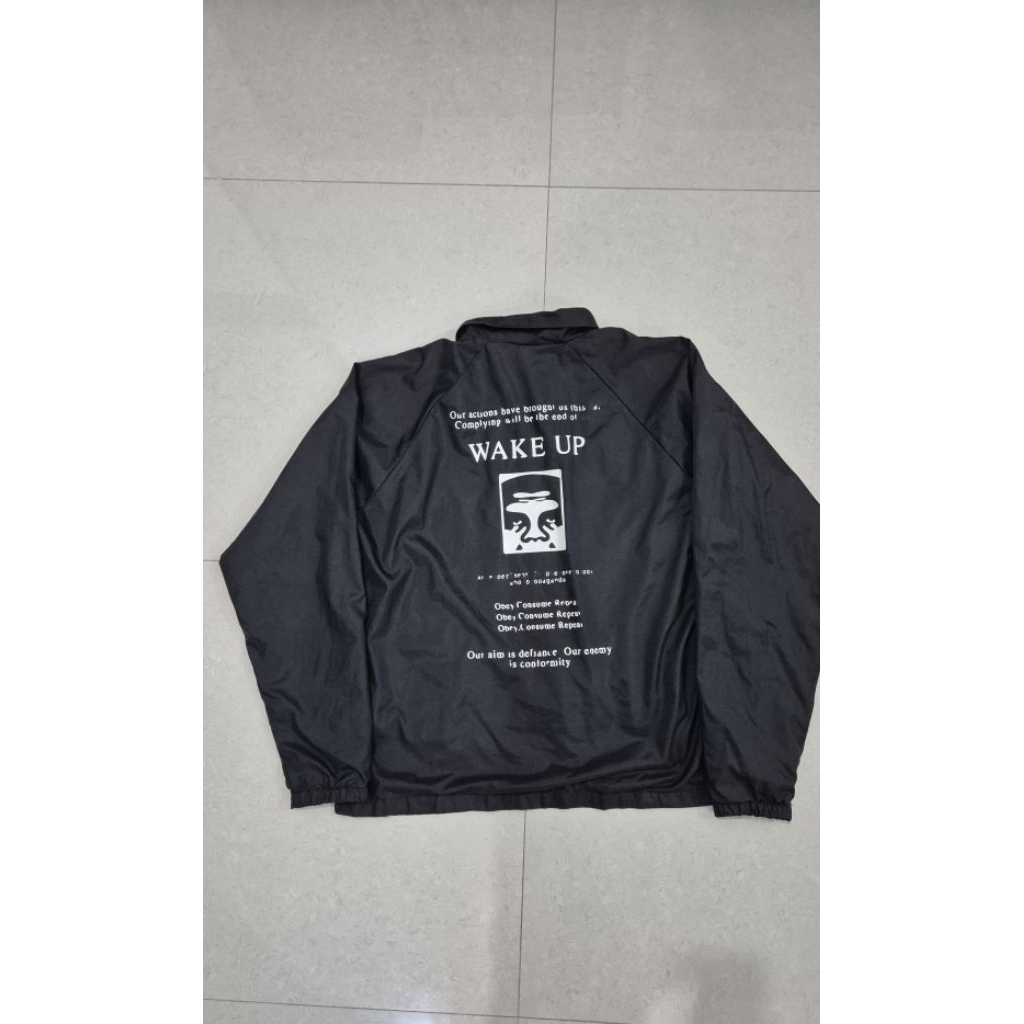 Obey Consume Repeat Coach Jacket