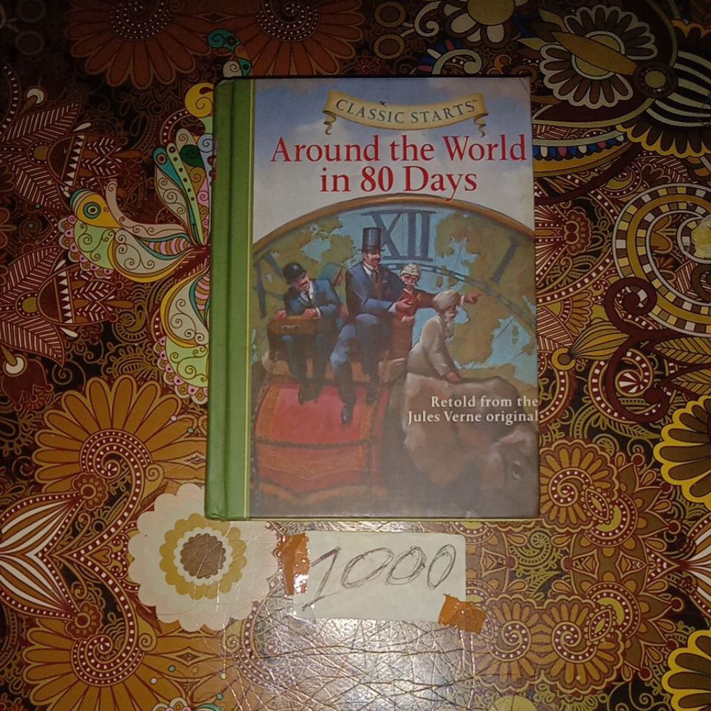 BUKU CLASSIC STARTS,AROUND THE WORLD IN 80 DAYS