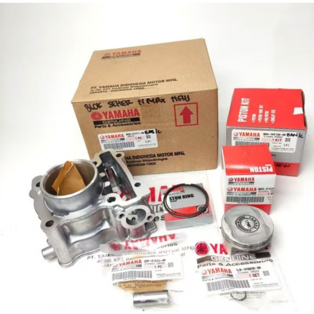 BLOK SEHER KIT SET PISTON NMAX -NMAX NEW ORIGINAL YGP YAMAHA ASLI B6H