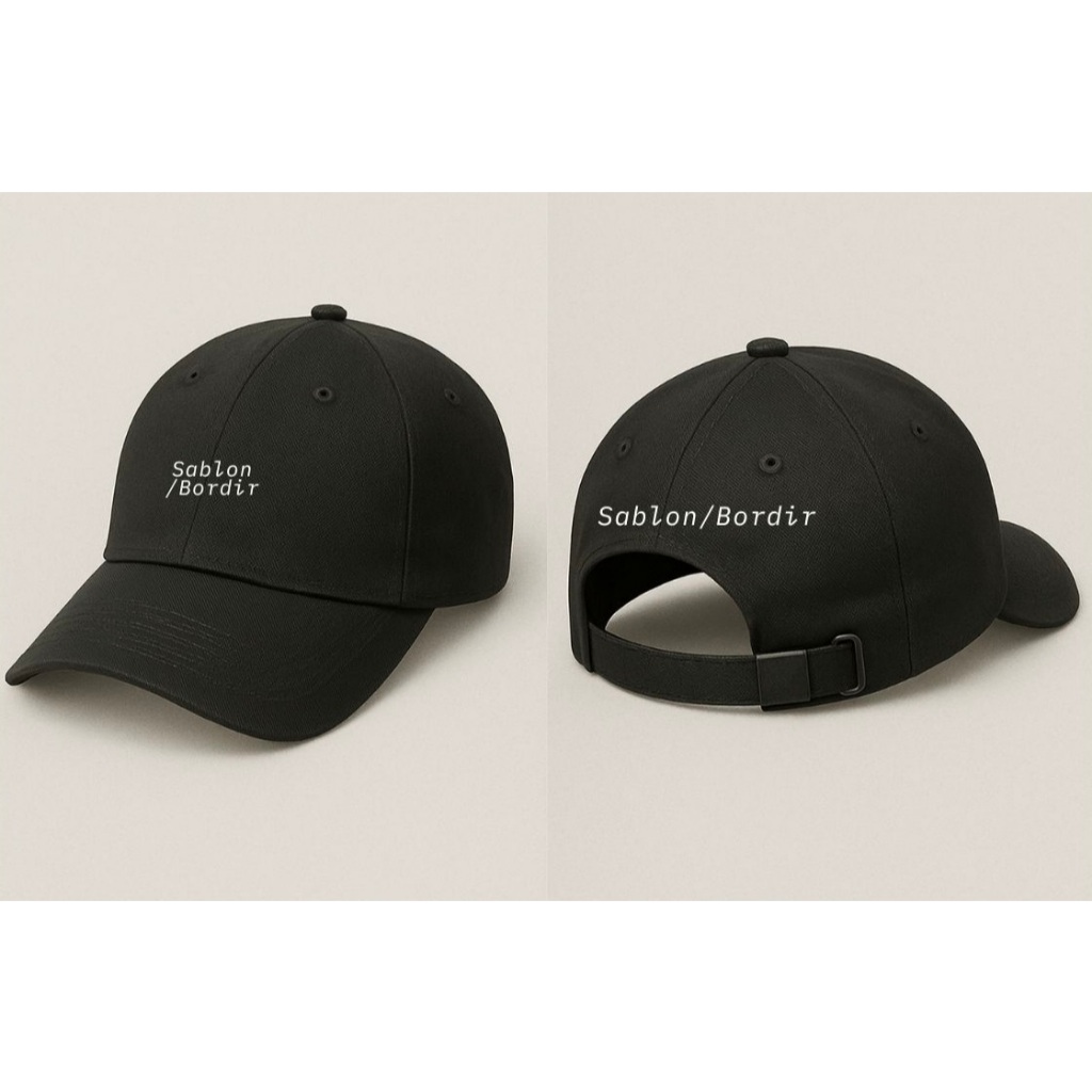 Topi Custom Satuan/Lusinan/Grosir Bordir/Sablon Full Colour