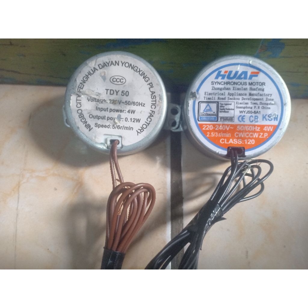 Synchronous motor kipas angin