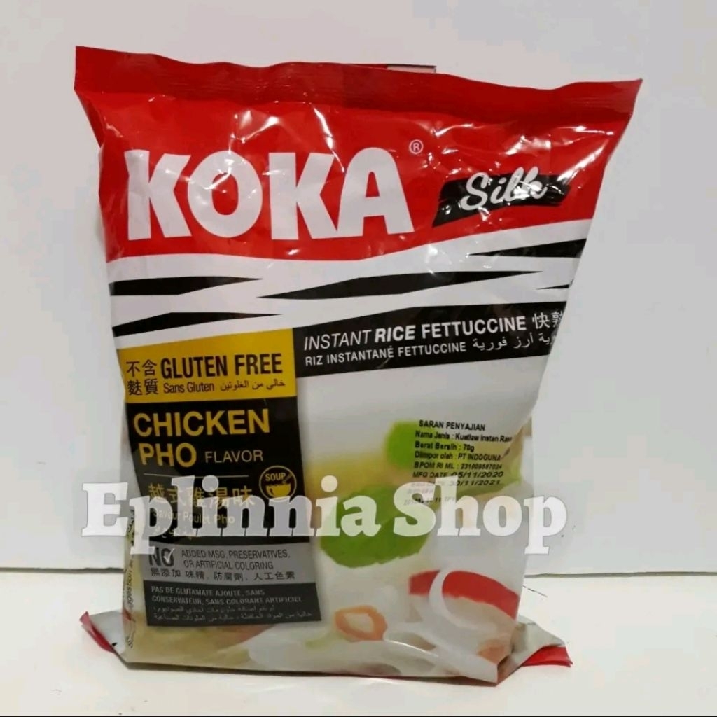 

Koka Chicken Pro Gluten Free Instan Noodles 70 gr - Koka Mie Instan