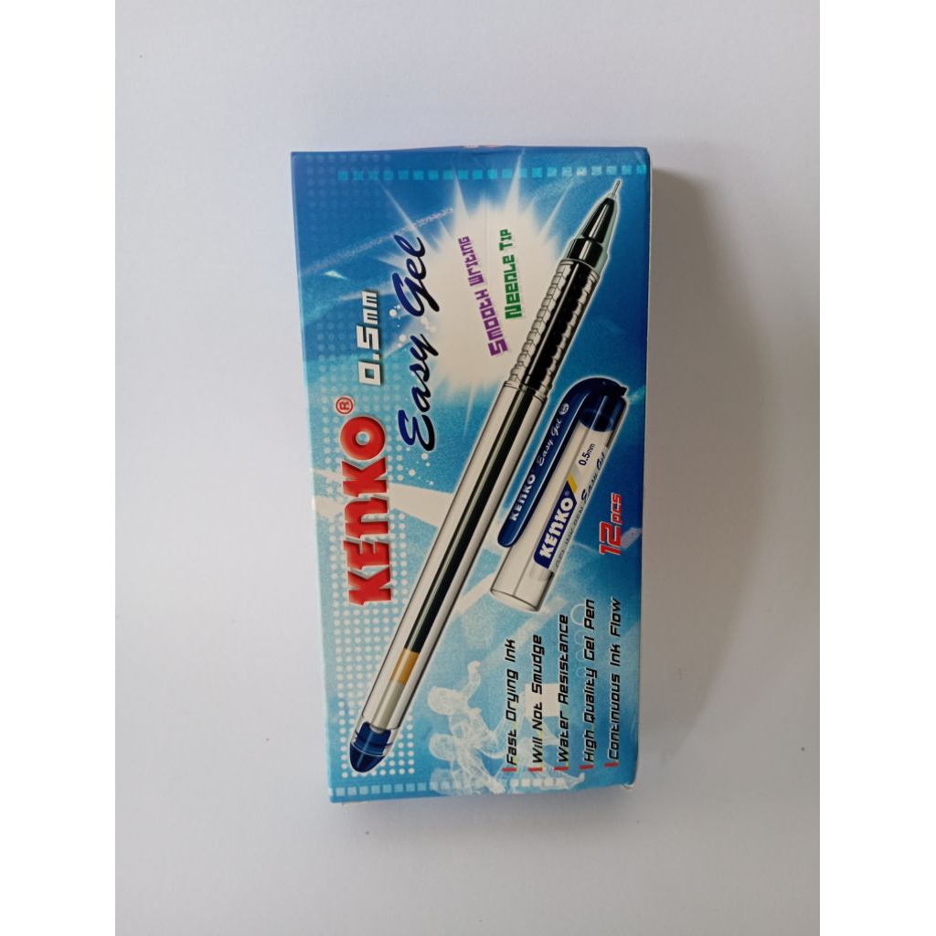 

Pen Kenko Biru easy Gel 0,5mm
