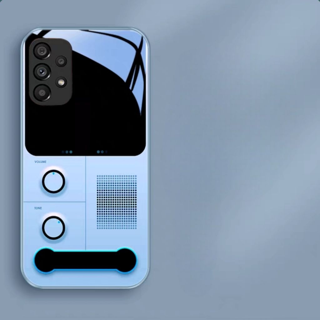 Case Glass Samsung A52 silikon back case cover case glossy soft hard case