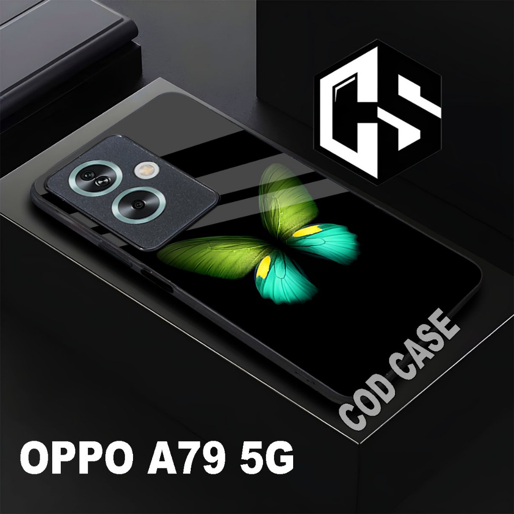 (COD 101)Softcase Glossy OPPO A79 5G/case oppo a79/casing oppo a79 5g glitter/case oppo a79