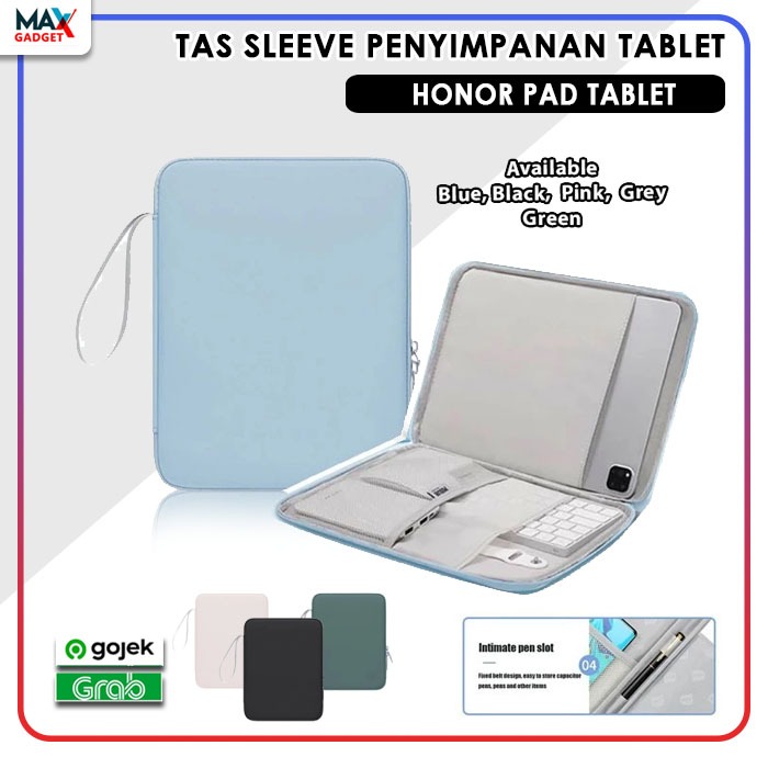 HONOR Pad 9 12.1 Inch / Honor X8A Xpad 8A Waterproof Lanyard Tas Tab Handbag Pastel Pouch Dompet Pen