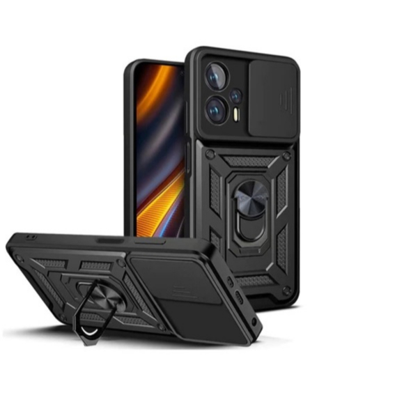 Case Poco F5 / F3 / F4 / F4 GT / X3 NFC / X3 PRO / POCO M4 PRO 4G / POCO C65 Case Slide Camera Prote