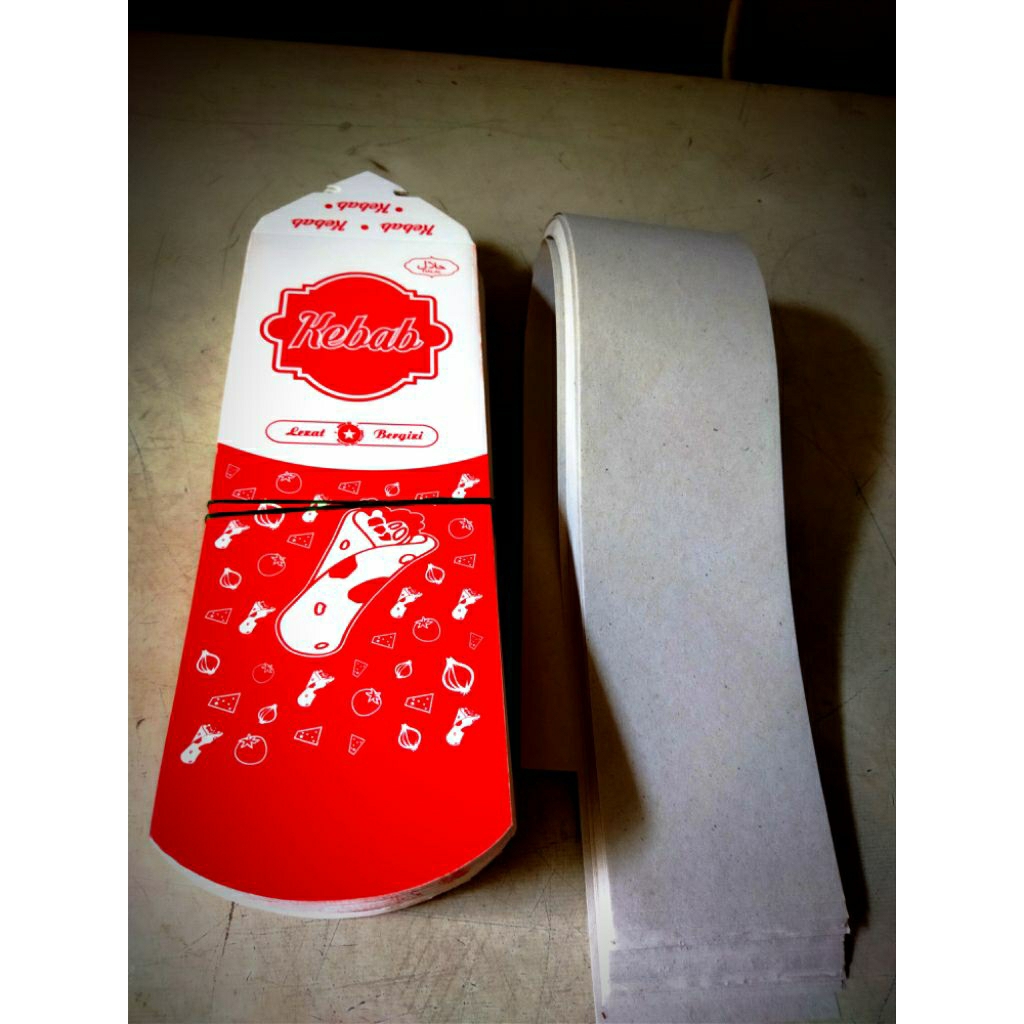 

bungkus kebab sedang