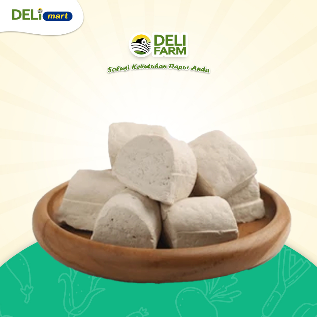 

Deli Mart [Khusus INSTAN Medan] Tahu Jawa / Tahu Putih by Deli Farm