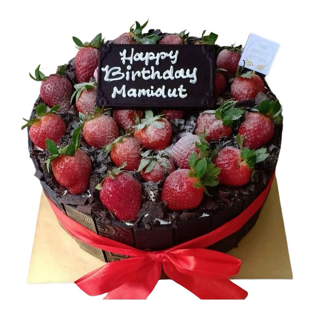 

Kue Strawberry Blackforest