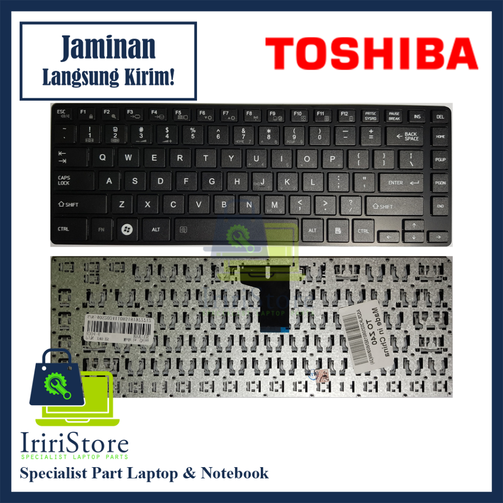 Keyboard Laptop Toshiba Tecra Z40 Z40B Z40T-A Z40T-B