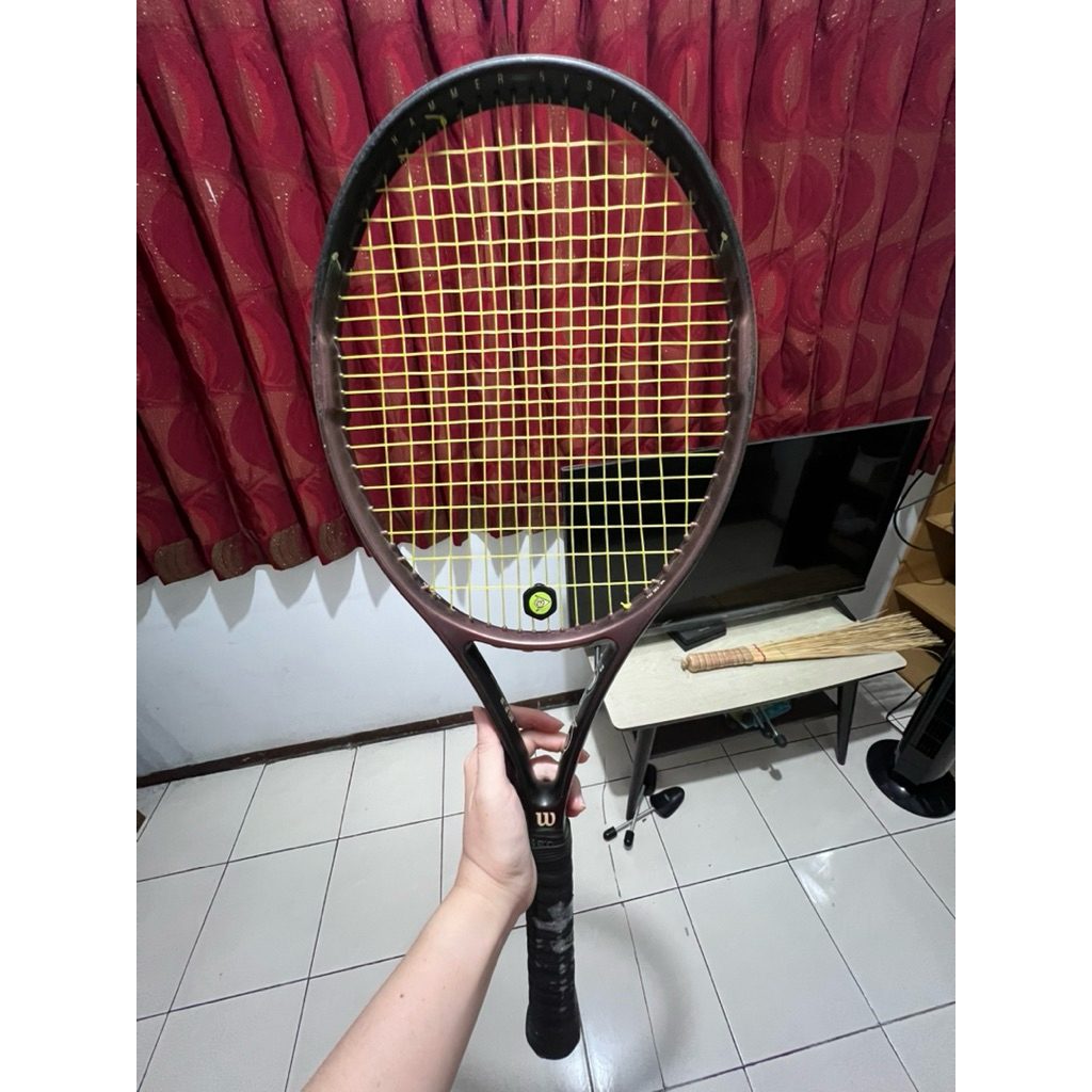 Raket Tennis Wilson Pro Staff Hammer System 110 Original second mulus