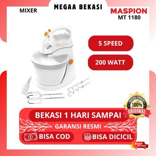 MASPION STAND MIXER MT 1180 LOW WATT GARANSI RESMI