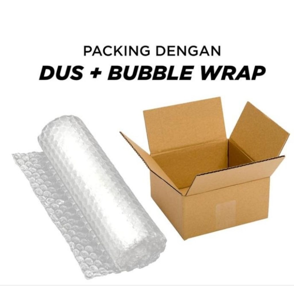 

Extra Packing Kardus Bubblewrap Tambahan Pengaman Pesanan Agar Selamat