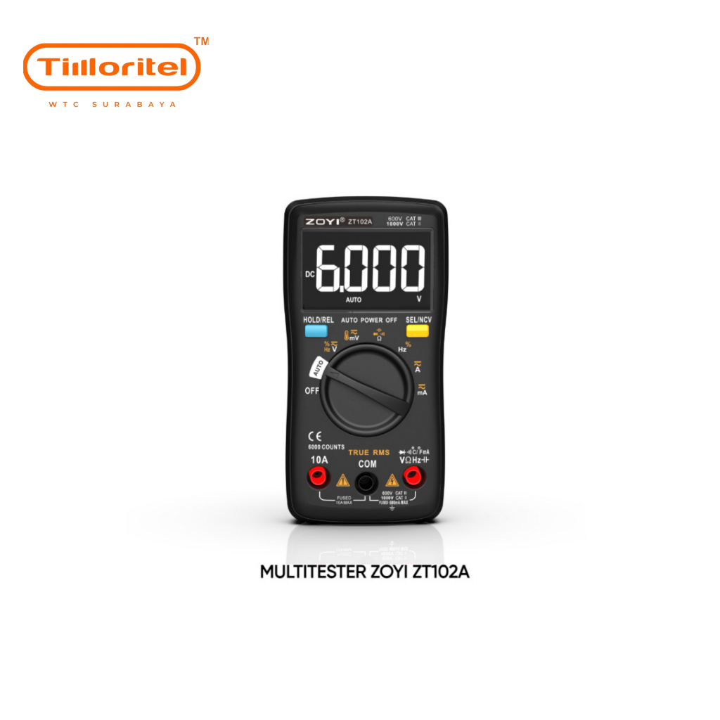Multitester Digital Zoyi ZT102A