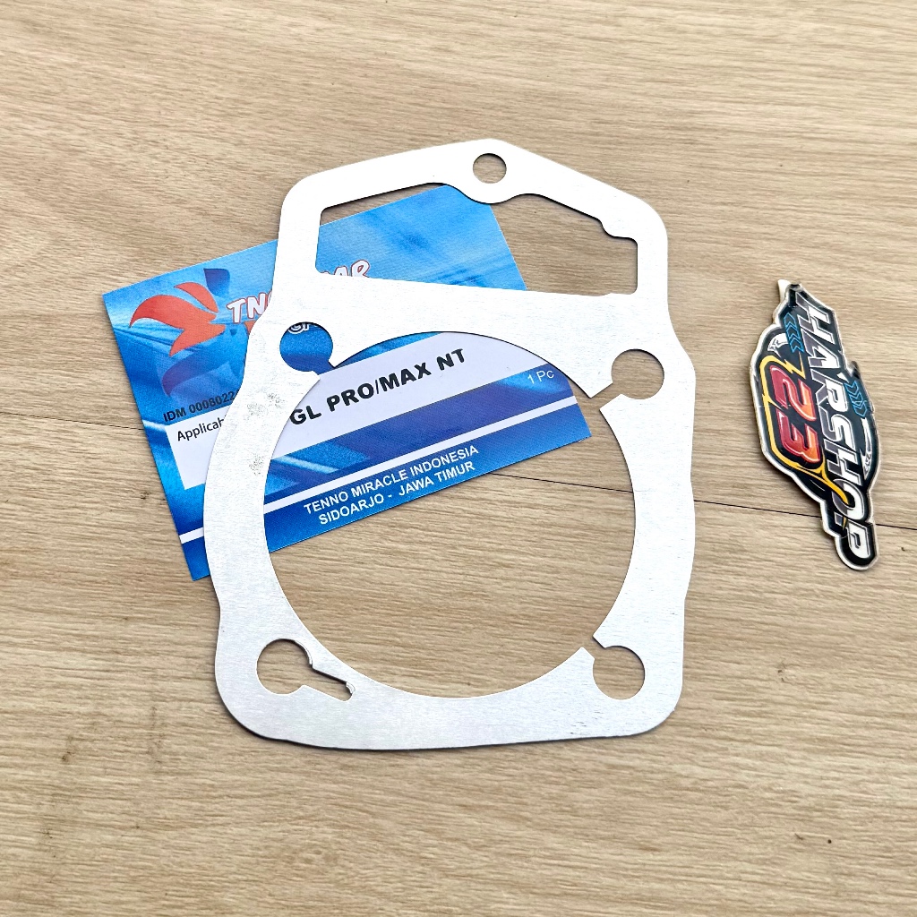 Paking blok tiger 0,3 mm alumunium tiger megapro gl