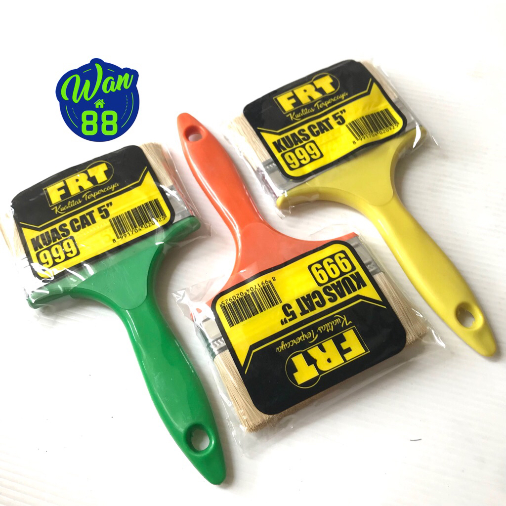 Kuas cat  5" 999 gagang PVC FRT