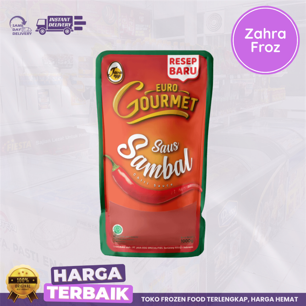 

EURO GOURMET SAUS SAMBAL 1KG