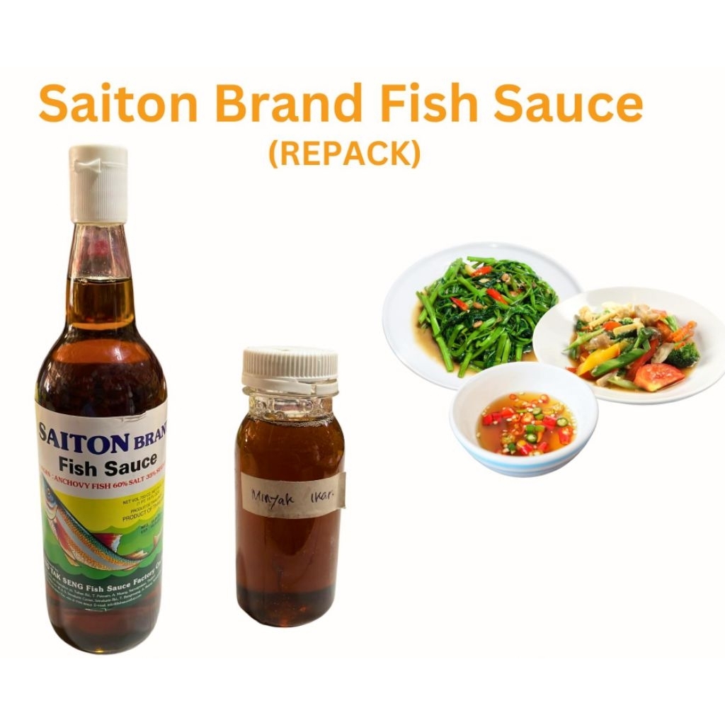 

Kecap Ikan Saiton Brand Fish Sauce 60 ml (REPACK)